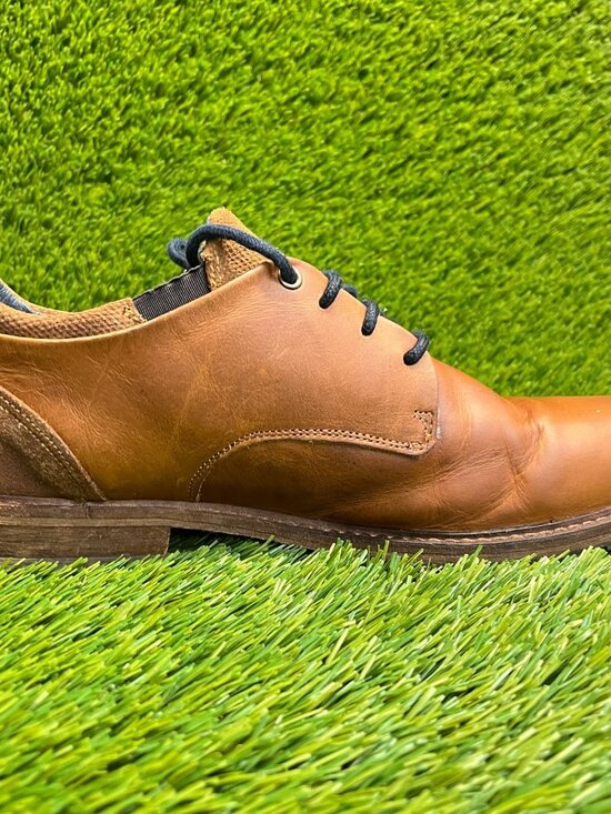 Bullboxer Brandyn Mens Size 10 Brown Casual Classic Leather Lace Up Oxford Shoes main image 6